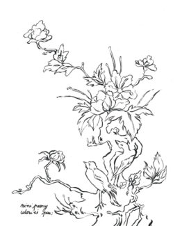 coloriage arbre japonais 2