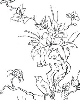 coloriage arbre japonais1