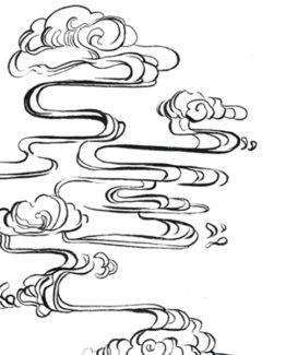 coloriage nuages2