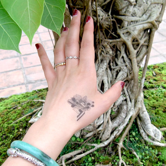 tatouages temporaires Hanoï nini peony