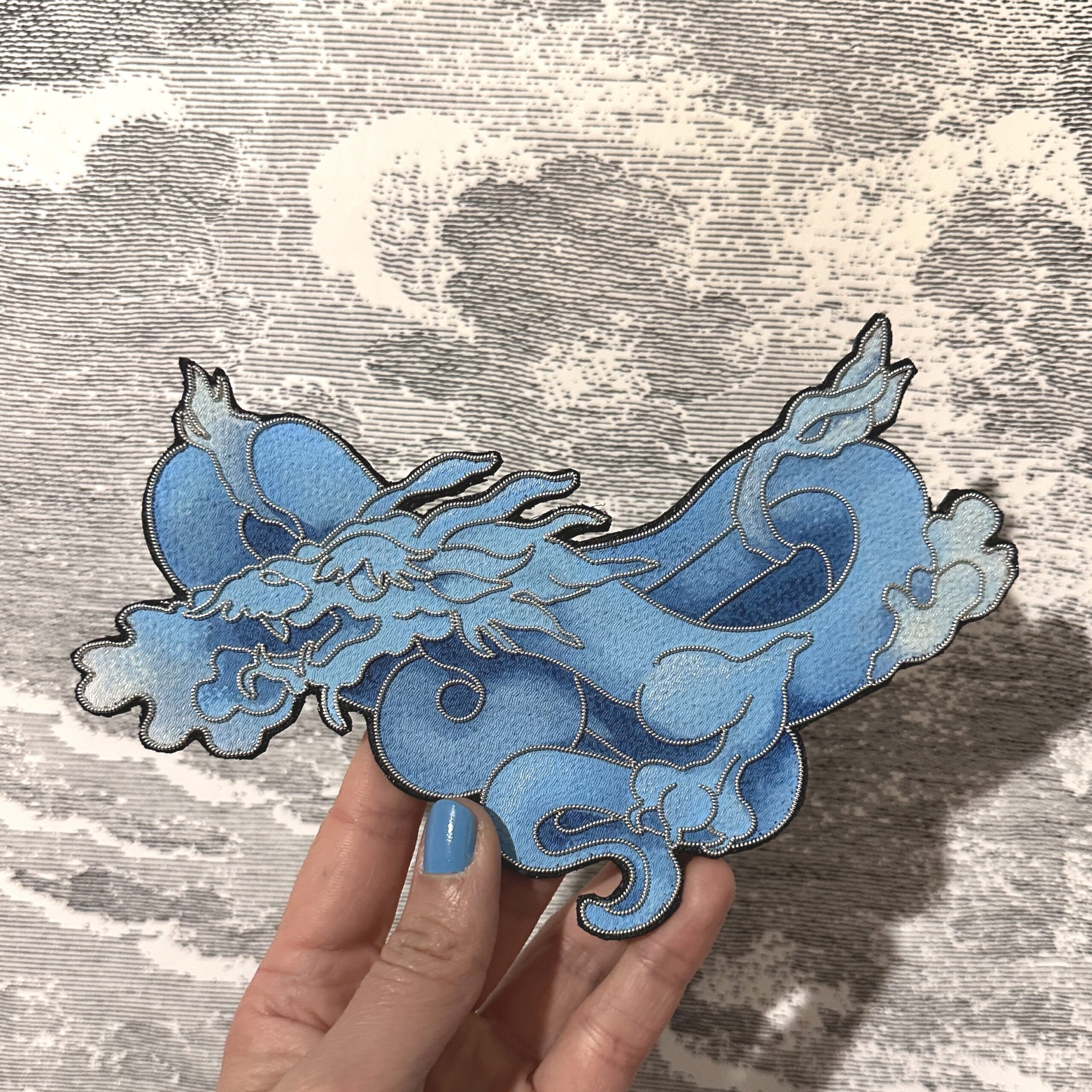 Broche Dragon Bleu – Image 7